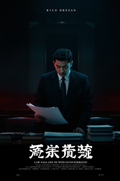 无声的证词 网络剧 悬疑剧 剧情海报